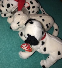 101 Dalmatians Collection 3 Plush  Puppies Ty stuffins 217