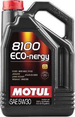 Motul 102898 8100 Eco-nergy 5W-30 100 Percent Synthetic - 5 Liter