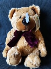 Toys R Us Teddy Bear Bee on Nose Plush Stuffed Animal Alley w/ Tags 12"