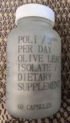 4 Bottles / POLi/2day OLIVE LEAF ISOLATE/DIETARY / FOREVER YOUNG/MADE IN GREECE
