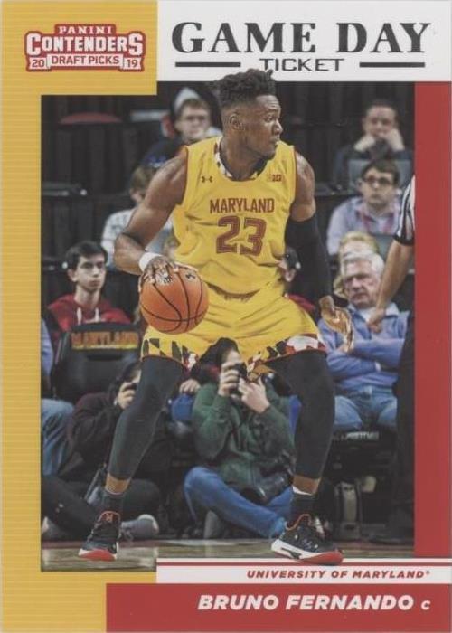 2019-20 Panini Contenders Draft Picks - Bruno Fernando #28 - 1 of 2