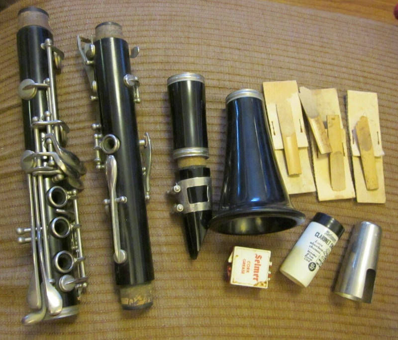Vintage Bundy Selmer Resonite Clarinet 220414