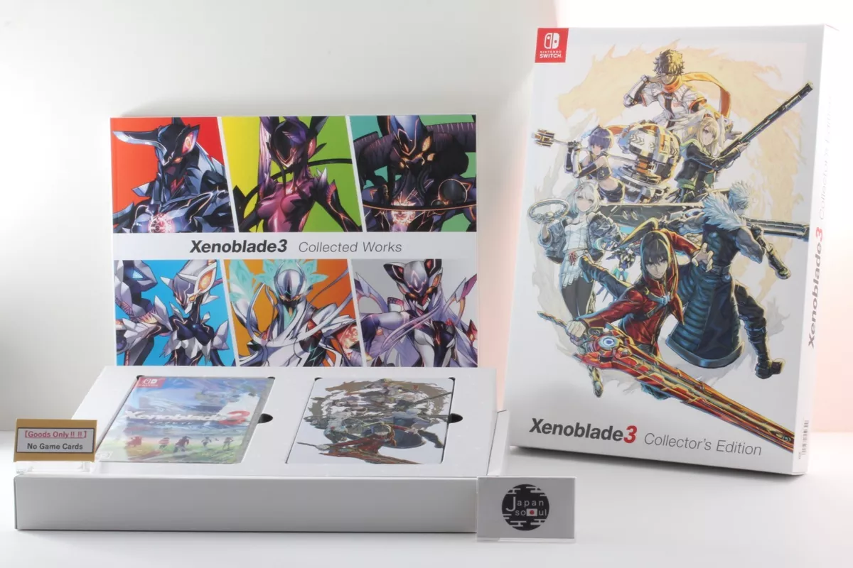 Goods only Xenoblade 3 Collector's Edition Art Book Steelbook