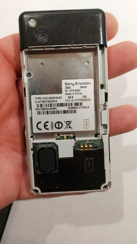 1293. Sony Ericsson G900 sehr selten - für Sammler - entsperrt - für Ersatzteile - Bild 8 von 8