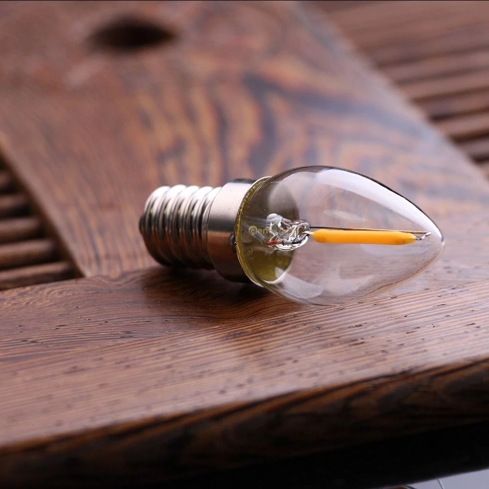 2Pcs Premium LED E14 Flea Bulb C7 240V Light Lamps for Sticky Flea Trap Killer
