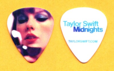 Taylor Swift Signatur Midnights Eras Tour Gitarrenplektrum - 2023 Travis Kelce