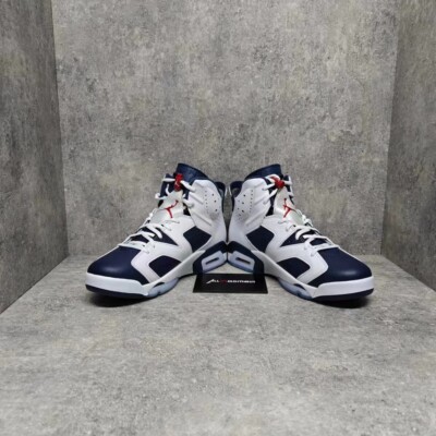 Level SS/New-Nike Air Jordan 6 “Olympic” Retro Basketball Blue Men
