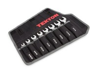 Tekton Wrn50086 5/16 - 3/4-inch Stubby Ratcheting Combination Wrench Set With... Tekton Wrn50086 5/16 - 3/4-inch Stubby Ratcheting Combination Wrench Set With...