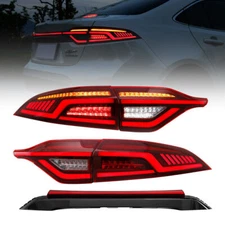 LED Tail Lights for Toyota Corolla 2020-2025 Sedan Taillights w/ Trunk Lid Light