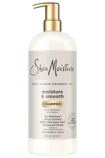 Shea Moisture Coconut Oil Moisture & Smooth Shampoo 34 FL OZ w/ Rosemary & Vit E