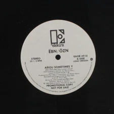 EBN / OZN: aeiou sometimes y ELEKTRA 12" Single 33 RPM