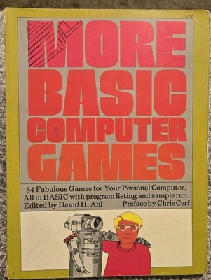 MORE BASIC COMPUTER GAMES 84 Games for Your Personal Computer all in BASIC 1979
