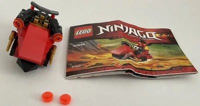 LEGO NINJAGO: Kai Drifter (30293) With Instructions (No Minifigure)