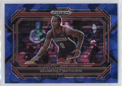 2023 Panini Prizm Draft Picks Blue Ice Variations 5/99 Bennedict Mathurin 0v2h