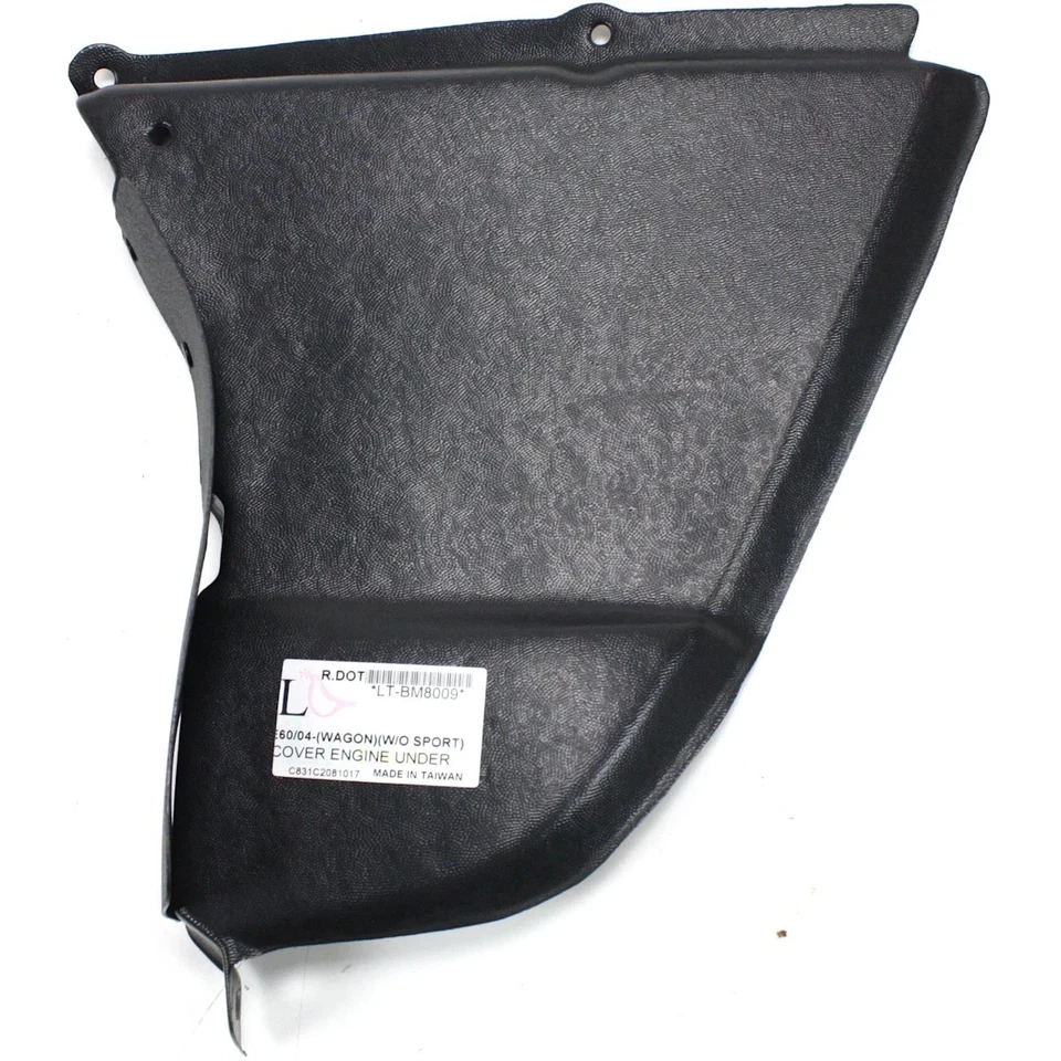 Engine Splash Shield For 2004-2007 BMW 525i Driver Side Lower Foto 4 de 4