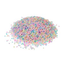 Foam Beads Foam Balls 2-3mm Assorted Color,1 Pack Approx 4000pcs