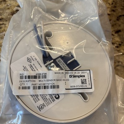 Simplex 4098-9796 Multi-Sensor Base With LED.