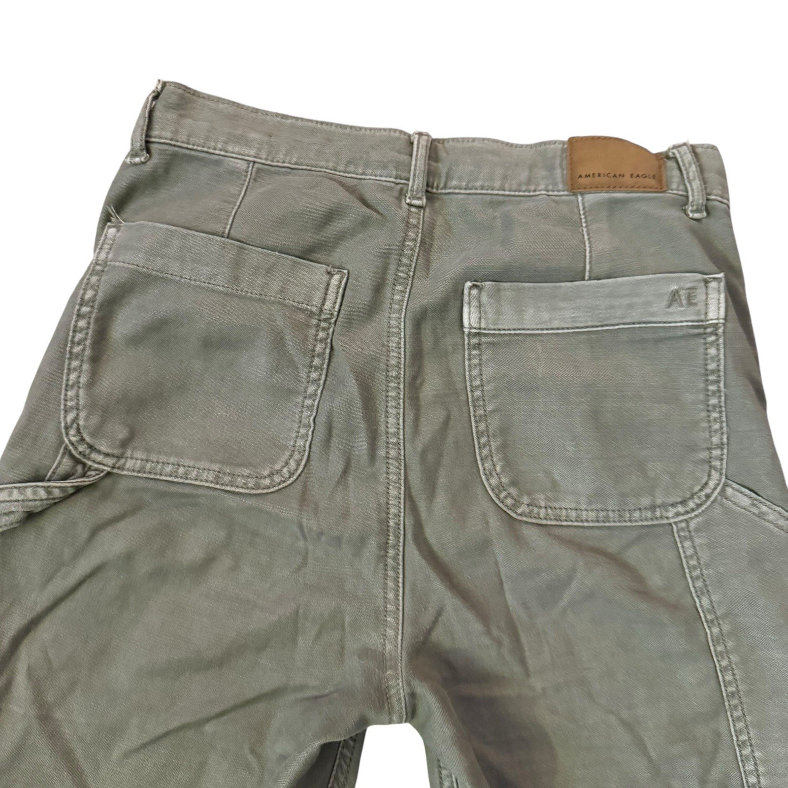 American Eagle Carpenter Patchwork Stretch Utilit… - image 13
