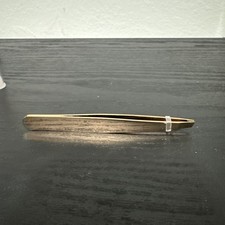 3.5" Gold Plated Slanted Tip Tweezers