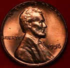 1956 Lincoln Wheat Cent — photo from another recent sale