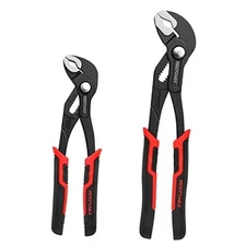  Water Pump Pliers Set, 7-inch & 10-inch Plumbing Pliers 