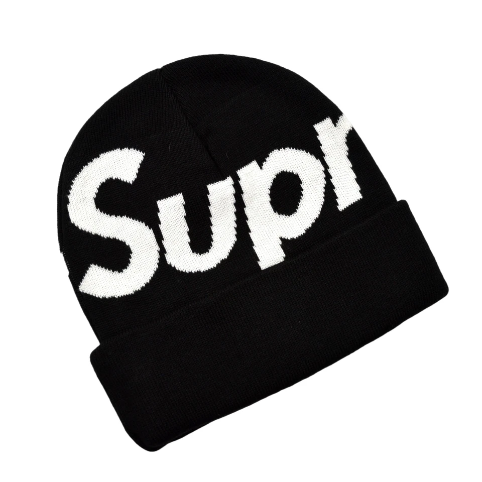 Supreme Big Logo Beanie Black FW23 Brand New 100%Authentic - Image 3 of 4