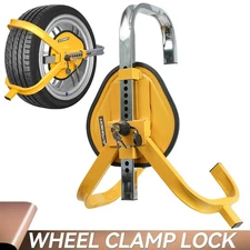 Wheel Clamp Lock Anti Theft Cars Trailer Caravan Security Car Locking Heavy Duty