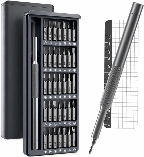 37 In 1 Feinmechaniker Schraubendreher Set, Faueti Mini Schraubenzieher Set-image