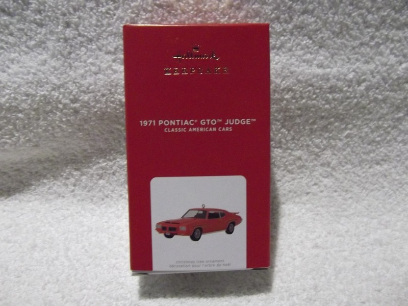 Hallmark 2021 1971 Pontiac GTO Judge Classic American Cars 31 Series