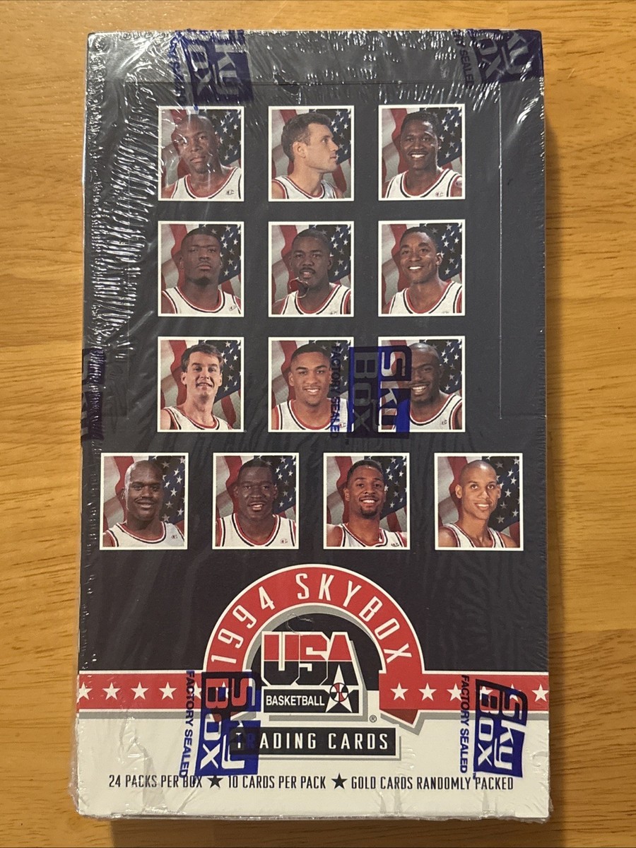 1994 Skybox USA Basketball - Factory Sealed Hobby Box Team USA NBA