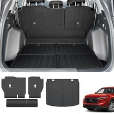 Cargo Liner Backrest Mats for Honda CRV 2026 2025 2024 Backrest Mats+Trunk Mat