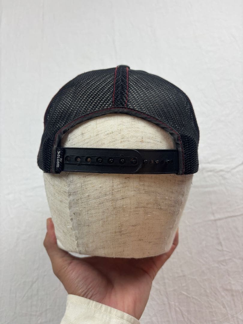 Volcom 90S  Geometric Pattern Cap Black - image 5