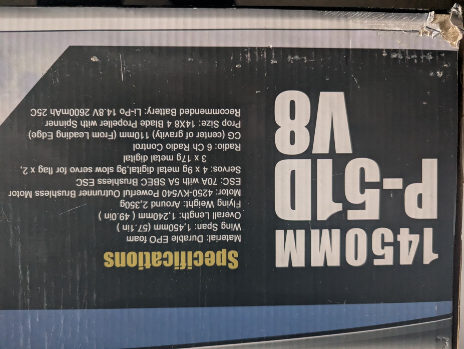 FMS Mustang P51D 1450mm RC Airplane ✈️