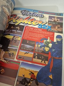 MEAN MACHINES SEGA ISSUE 34 RETRO VIDEO GAME CONSOLE MAGAZINE CLEAN BOOK