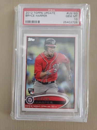 2012 Topps Update #US183 BRYCE HARPER ROOKIE PSA 10