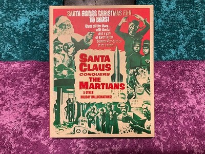 Vinegar Syndrome Santa Claus Conquers The Martians Bluray AFGA New Slipcover