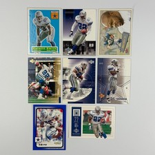 Emmitt Smith Dallas Cowboys 8 Card Lot Upper Deck Ovation Honor Roll Fleer
