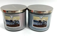 Goose Creek (2) BEACH DREAMS 3 Wick Jar Candles Madagascar Vanilla, amber, sand