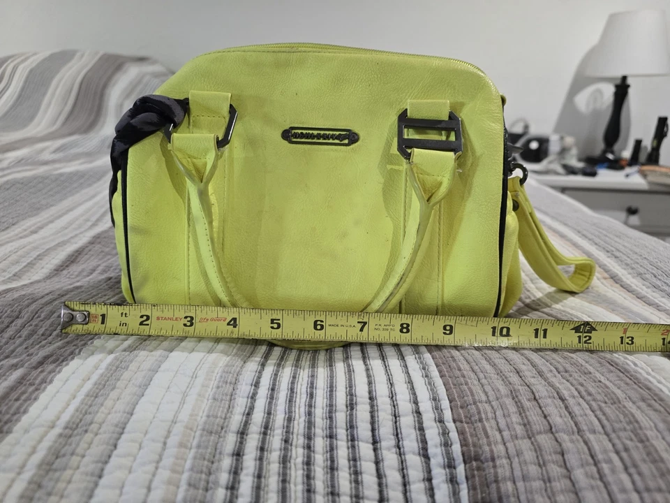 Fox гонки ясности сумочки, спортивная сумка, неоновый желтый, ретро - Изображение 4 из 4