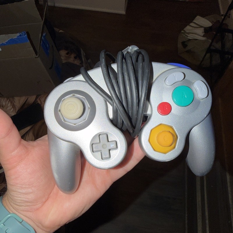 Official OEM Nintendo GameCube Controller White DOL-003 Tight Joystick US Seller