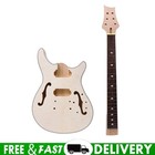 Electric Guitar Kit 22Fret Guitar Neck Mahogany Guitar Body Quilted Maple Veneer