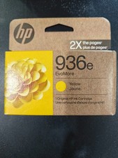 Brand New OEM HP 936e Yellow EvoMore Ink Cartridge  Exp 5/2027