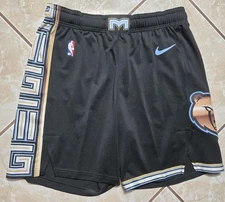 New Nike Memphis Grizzlies Authentic NBA Dri Fit ADV Game Shorts Size 40-1 XL