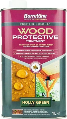 BARRETTINE WOOD PROTECT | ROBUSTE WETTERFESTE HOLZPFLEGE AUSSEN