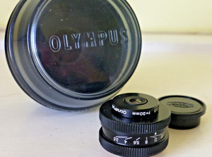 Olympus OM Zuiko Macro f3.5/20mm, RMS mount, keeper and cap, test shots, VGC