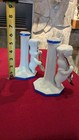 Danbury Mint Pillsbury Doughboy Candlestick Holders Candles Set "Perfect"!  — photo 7