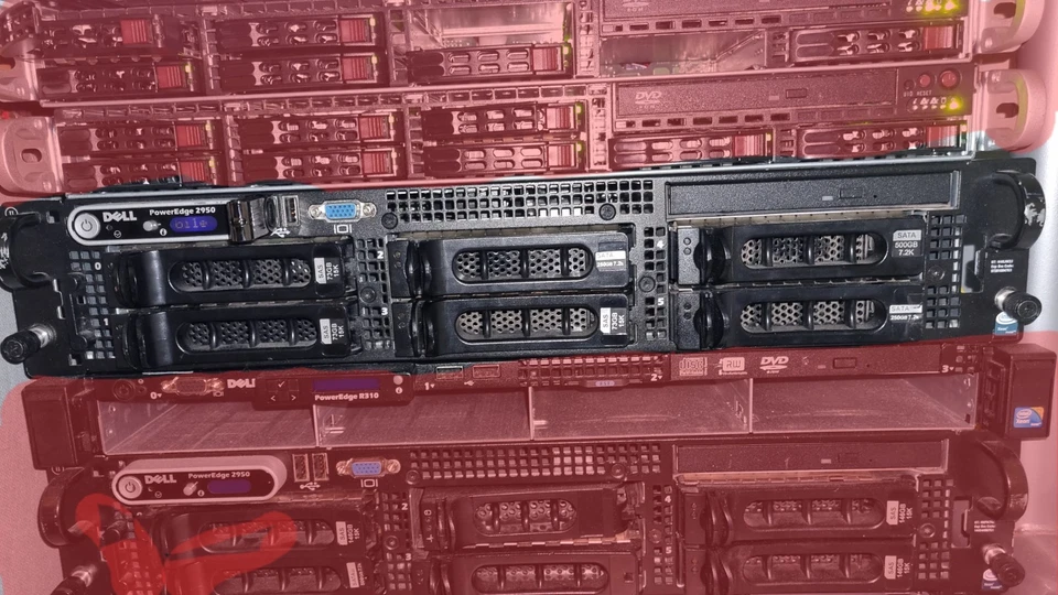 Dell PowerEdge 2950 - mit 1 Intel Xeon E5420 2,50GHz, 4GB DDR2 RAM, 4 NICs - Bild 3 von 4