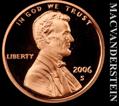 2006-S Lincoln Memorial Cent Proof — photo from another recent sale