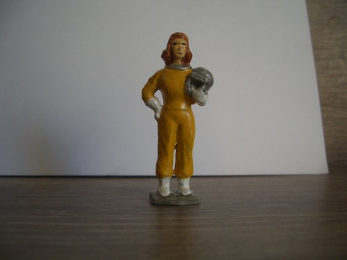 DAN DARE WHITE METAL FIGURE EAGLE COMICS