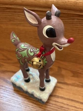 Jim Shore  Rudolph w/Oversized Jingle Bell 6012716 2023 Intro